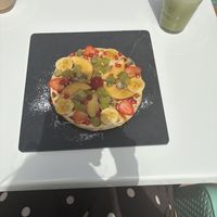   at Creme Cafe in Lanzarote