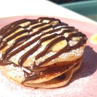 Vegan Nutella at Creme Cafe in Lanzarote