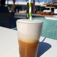 Ijskoffie at Creme Cafe in Lanzarote