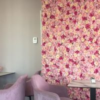 The interior  at Creme Cafe in Lanzarote