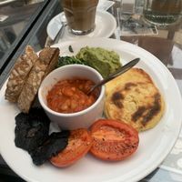 vegan breakfast  at Singl-end - Merchant City in Glasgow