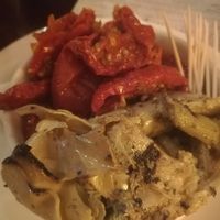 Sun blushed tomato and artichoke at Paesano Pizza - West End in Glasgow