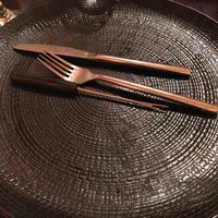 Too excited to take a before photo... vegan burger = yum !!! at La Tomate Noire in Corsica