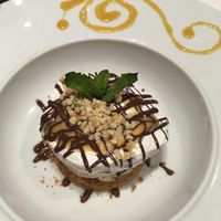 Banoffee pie at La Tomate Noire in Corsica