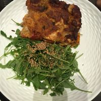 Lasagna at La Tomate Noire in Corsica