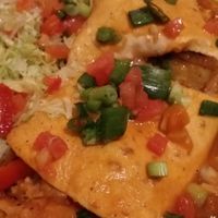 vegetable burrito at El Sombrero in Melbourne