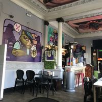 el lugar es muy lindo también 💗  at Vegan Dealer in Santiago