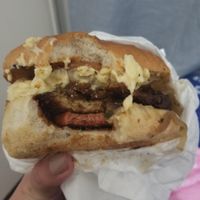 La big boy en delivery at Vegan Dealer in Santiago