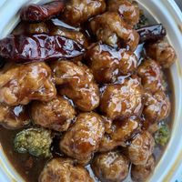 General tso at Ye's Asian Vegan Kitchen in Hilliard