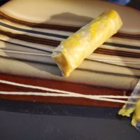 Spring roll at Ye's Asian Vegan Kitchen in Hilliard
