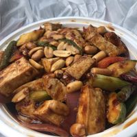 Schezwen sauce with tofu  at Ye's Asian Vegan Kitchen in Hilliard