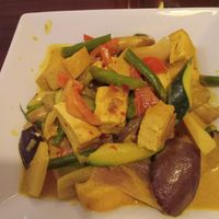 Malaysian coconut curry at Ye's Asian Vegan Kitchen in Hilliard