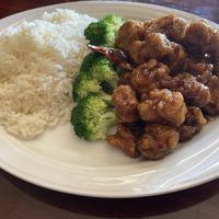 Consistently delicious General Tso’s  at Ye's Asian Vegan Kitchen in Hilliard