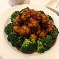 Broccoli and soy at Ye's Asian Vegan Kitchen in Hilliard
