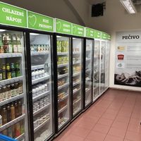 Fridge section  at Moje ZV in Prague