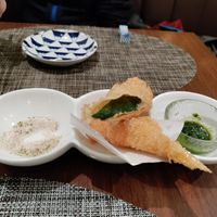 Fried yuba rolls 🤤 #Veganuary at Saido in Tokyo