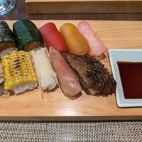 Sushi at Saido in Tokyo