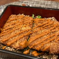 Katsu-don at Saido in Tokyo