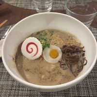 Delicious ramen in a rich sesame broth   at Saido in Tokyo