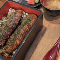 Unagi don at Saido in Tokyo