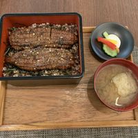 Vegan "eel bowl“ lunch set at Saido in Tokyo