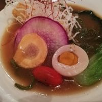 Vegan egg at Saido in Tokyo