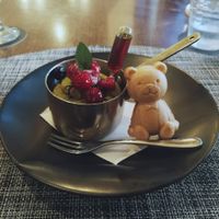 Pancake dessert at Saido in Tokyo