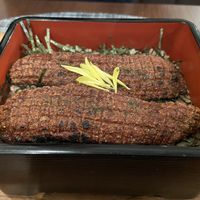 Unagi-don at Saido in Tokyo