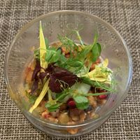 Bean salad at Saido in Tokyo