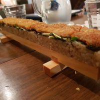 New dish, bite-sized sushi, available from 2020 at Saido in Tokyo