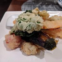 Tempura at Saido in Tokyo
