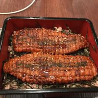 Eel bento at Saido in Tokyo