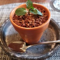 Blueberry cheesecake at Saido in Tokyo