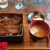 Unagi (vegan eel) at Saido in Tokyo