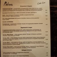Menu 1 at Malinas in Dusseldorf
