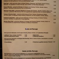 Menu 2 at Malinas in Dusseldorf