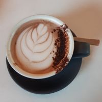 Hot chocolate at Cafe Strange Brew in Glasgow