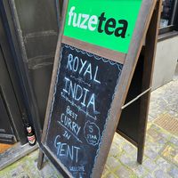 Street sign at Royal India in Ghent