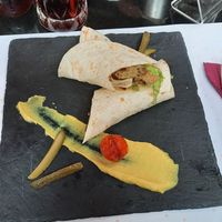 "Vegan burger" at Çoko in Tirana
