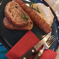 Tipica salsiccia at Tehusid in Egilsstadir