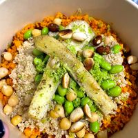 Bowl quinoa at Peanut's Café in Sainte-maxime