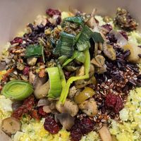 Salade riz noir at Peanut's Café in Sainte-maxime