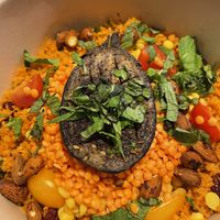 Lentilles corail  at Peanut's Café in Sainte-maxime