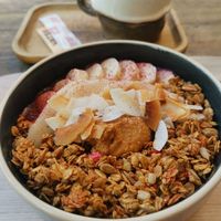 Acai bowl at Peanut's Café in Sainte-maxime