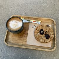 noisette & vegan cookie  at Peanut's Café in Sainte-maxime