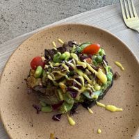 Avocado toast without egg & feta  at Peanut's Café in Sainte-maxime