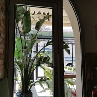 Outside terrasse at Peanut's Café in Sainte-maxime