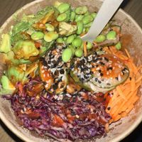 One of our bowls   at Shaka Poké in Blackrock