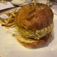 Vegan burger   at El Miracle in Valencia