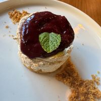 Cheesecake at El Miracle in Valencia